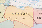 map of Libya 