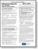 Live, Intranasal Influenza Vaccine VIS (8/10/10)