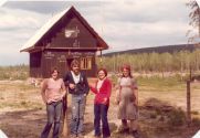 Alaskan Homestead near Big Delta, Alaska