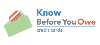 Know Before You Owe: credit cards