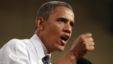 U.S. President Barack Obama speaks at a campaign rally in Las Vegas, Nevada September 12, 2012. 