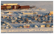 Thumbnail - clicking will open full size image - Construction of the Nome Hospital in Nome, AK - December 2011