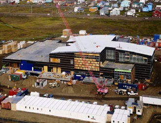 Photo of Health Center construction