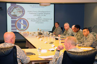 Guard leaders discuss Contingency Dual Status Commanders concept