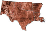 Map of South Central Region (SCR)