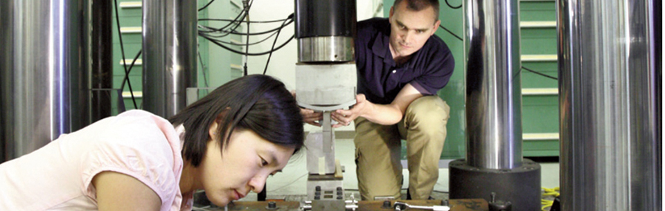 A solar cell test prototype with a microscale lens array fastened above it