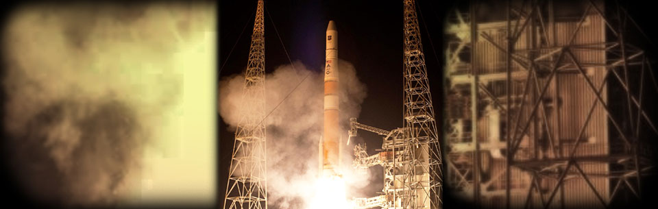 Launch of GPS satellite