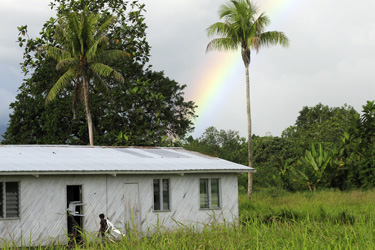 Health clinic in Josphstaal, a very remote area of Papua New Guinea.