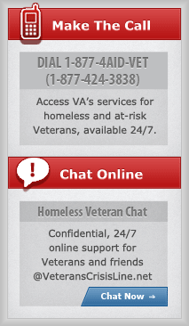 get help now - Dial 1-877-4AID-VET