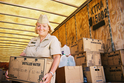 In 1944, the Public Health Service act was passed which allowed females to be commissioned. Above is CAPT Lisa Hogan, BOP Director of Nursing, on a Florida deployment.