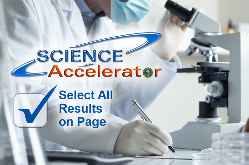 Science Accelerator enhanced search and retrieval