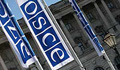 OSCE Flags in front of the National Library in Vienna. (OSCE) 