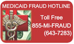 Medicaid Fraud Hotline Button