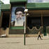 A poster of Ayatollah Ali Khameni in South Tehran, Iran, January 24, 2006. Photo courtesy New York Times.