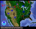 National Weather Map - Click to enlarge