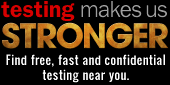 Testing Makes Us Stronger logo