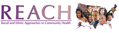 Racial and Ethnic Approaches to Community Health (REACH) logo