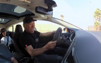 Pikes Peak “Monster” Meets and Drives the Tesla Model S