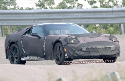 Spied! 2014 Chevrolet Corvette C7 Racing Around GM's Proving Grounds