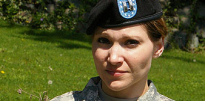 Logistics Officer Capt. Wallis