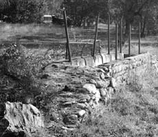 (photo) Wooden sheep dip. (Library of Congress)