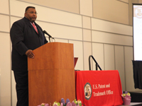 Mayor Cedric B. Glover at the Women's Entrepreneurship Symposium