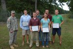 Fort A.P. Hill recognized the efforts of Department of Public Works summer interns...