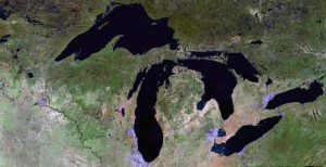 The Great Lakes are the largest freshwater system on Earth