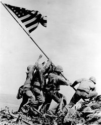 image of Iwo-Jima flag raising