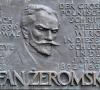 Plaque with face of Stefan Zeromski