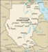 Map of Sudan (Courtesy: Unviersity of Texas)