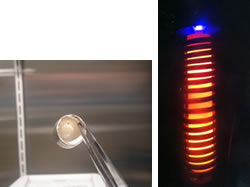 Reduction/distillation of calcium-48 metal valued at over $900,000.