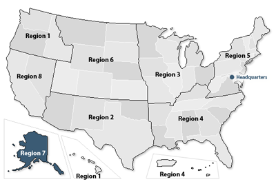 map of region seven