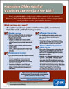 Flyer: Older Adult Immunization