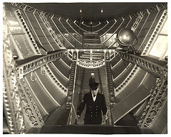 Photograph of the Rear Control Car of a Dirigible, ca. 1933