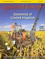 Cover of August 2011 Agricultural Research Magazine: Link to Table of Contents online