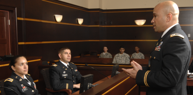 CPT Rhinehardt talks to jury