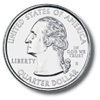 50 State Quarter obverse