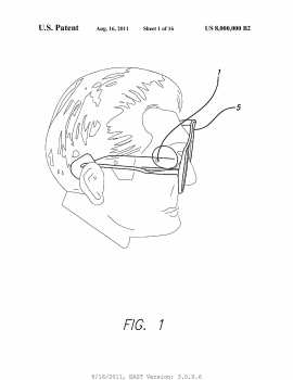 The USPTO issued patent number 8,000,000 to Second Sight Medical Products, Inc., for a visual prosthesis apparatus that enhances visual perception for people who have gone blind due to outer retinal degeneration. The invention uses electrical stimulation of the retina to produce the visual perception of patterns of light.
