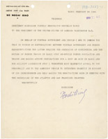 Letter from Ho Chi Minh to President Harry S. Truman
