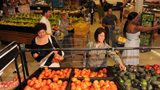 Fresh Veggies at the Commissary