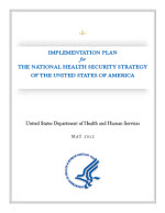 Cover of the National Health Security Strategy Implementation Plan