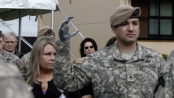 Sergeant First Class Petry and his wife Ashley