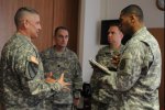 Sgt. Maj. of the Army Raymond F. Chandler visits U.S. Army Europe