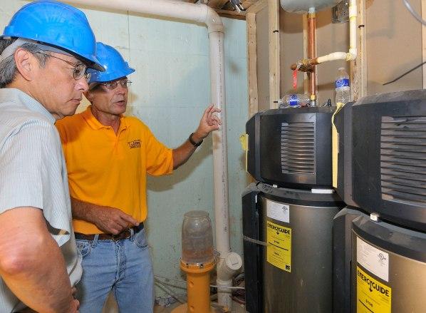 Choosing an efficient water heater will help you save money and Energy. | Photo Credit Energy Department