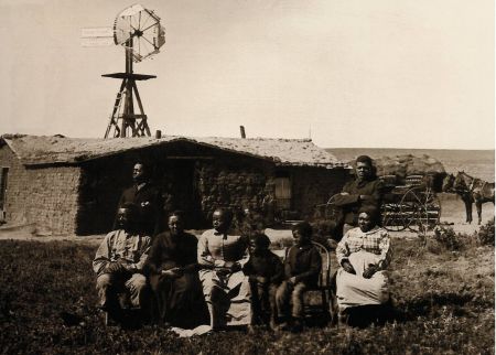 Image of homesteaders in Nebraska, image courtesy Nebraska Historical Society