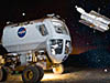 Lunar Electric Rover and Hubble Space Telescope