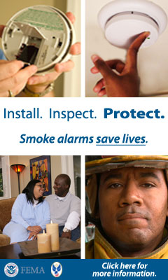 Install. Inspect. Protect. Smoke Alarms Save Lives