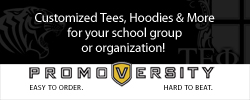 Customized Tees, Hoodies & More for your school group or organization! PROMOVERSITY EASY TO ORDER. HARD TO BEAT. Click here to go to the Promoversity website