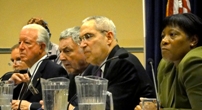 Board Members at a Public Hearing